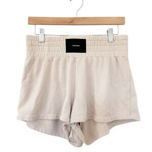 Talentless Cream Sweat Shorts Sz M